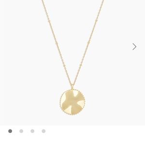 Gorjana Bespoke Bali coin necklace